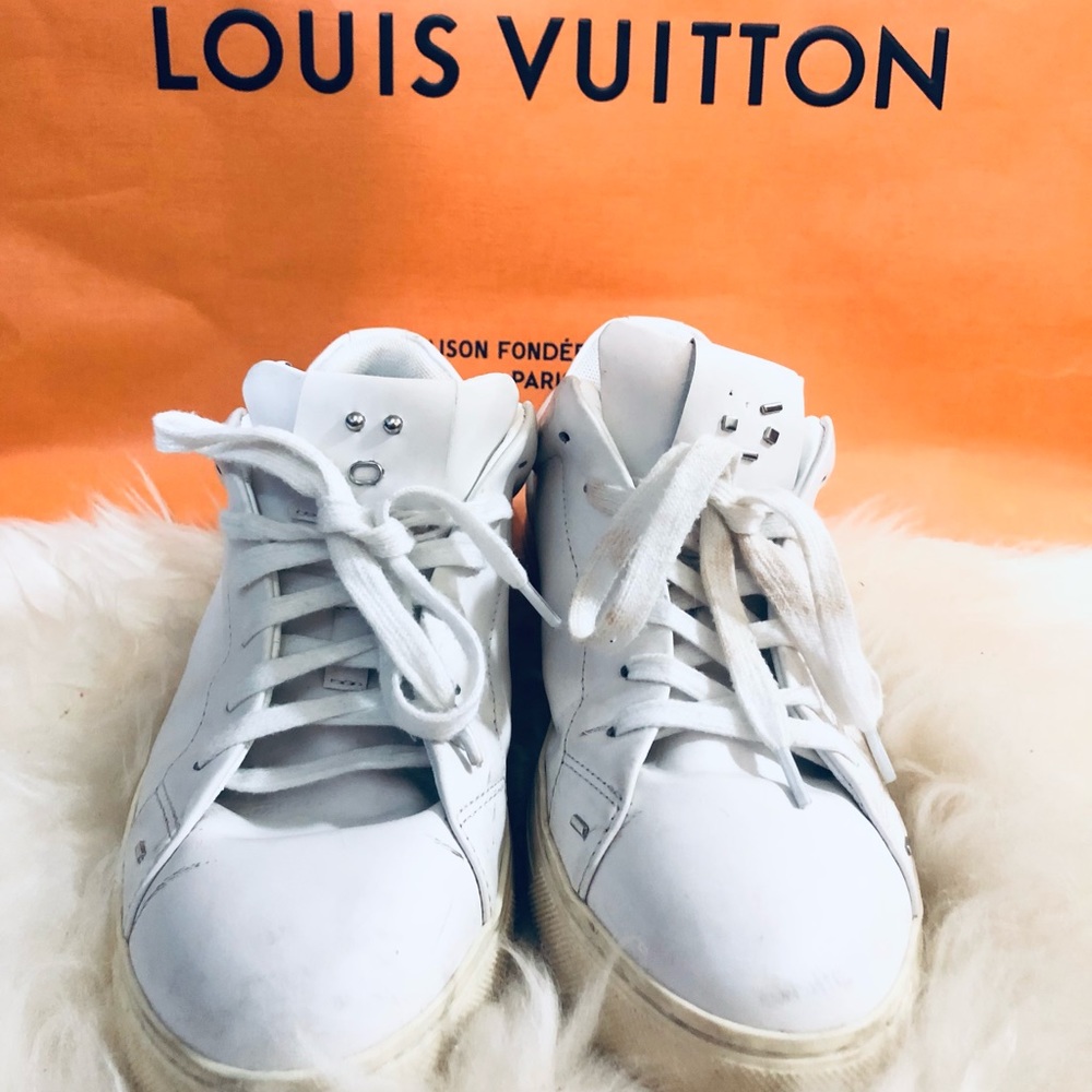 Fendi Roma Face Leather Low-Top sneakers